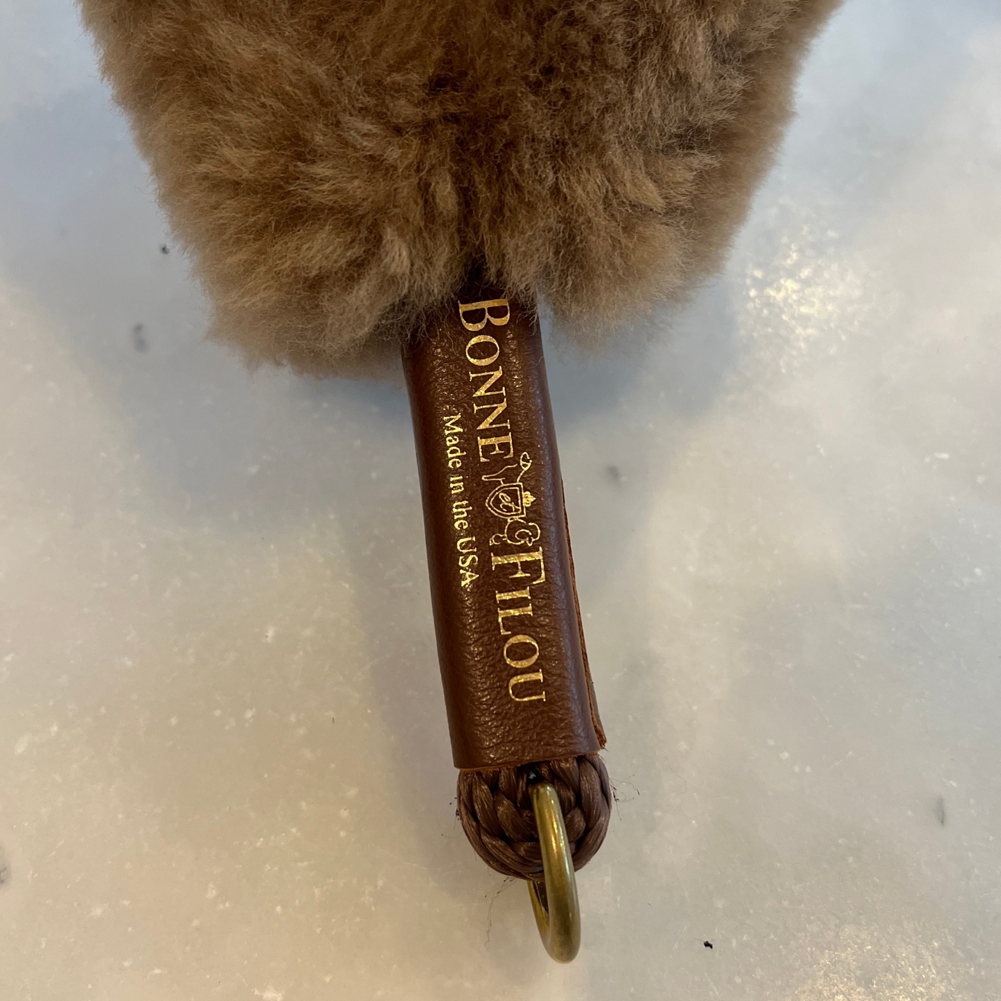 Bonne et Filou Shearling Fur Grip For Your Leash