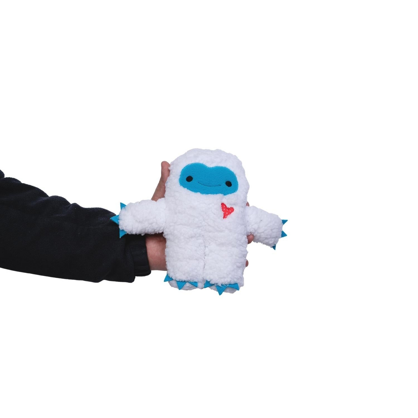 Paquete interactivo de juguetes para perros de peluche Squeaky Dual Yettie Snowman