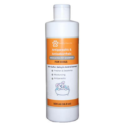 Healthy Paw Life Sulfur Salicylic Acid Oatmeal Dog Shampoo