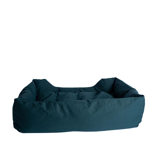 Cama grande para mascotas con refuerzo verde laurel - Armarkat D01FML-L