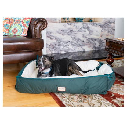 Armarkat Large Laurel Green & Ivory Pet Bed and Mat