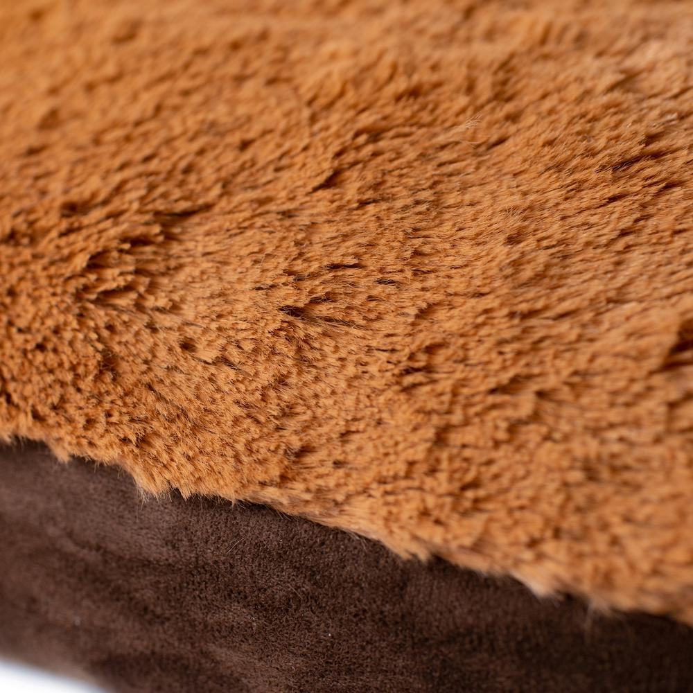 Armarkat  Extra Large Pet Bed Mat in Mocha & Earth Brown, Faux Suede & Soft Plush