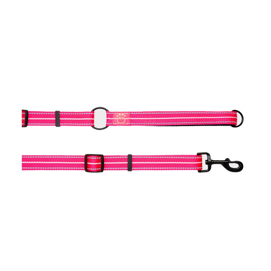 Reflective Leash - Neon Pink