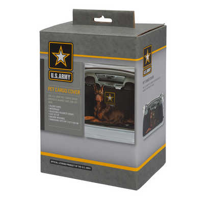 US Army Car or SUV Cargo Pet Cover in Dark Camo